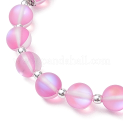 4шт 4-х цветные браслеты с подвесками в виде звезды из нержавеющей стали 304 BJEW-JB11879