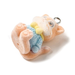 Милые подвески из смолы в виде лисьих стёкол&nbsp;MACR-Z001-02P