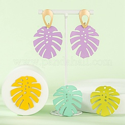 20шт 5 цвета окрашенные распылением железные подвески&nbsp;IFIN-LS0001-01