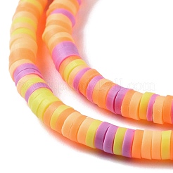 Handgemachte Fimo-Perlen Stränge&nbsp;CLAY-R089-3mm-014