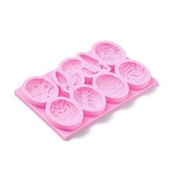 Пасхальная тема пищевой силиконовые Молды DIY-C019-02