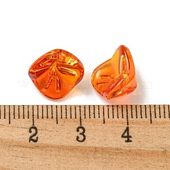 Гальваническим стеклянные бусины&nbsp;GLAA-G119-01B