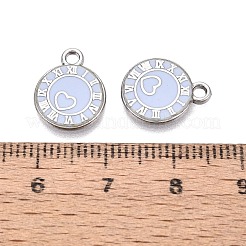 Crémaillère placage pendentifs en émail d'alliage&nbsp;ENAM-N070-01A-03P-03