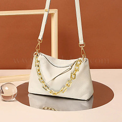 2 шт. 2 стиля ccb пластиковые прямоугольные цепочки для кошельков&nbsp;FIND-HS0002-14G