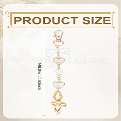 1 шт. подвеска в виде банта из сплава&nbsp;AJEW-LP0007-70