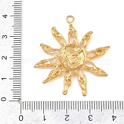 Strukturierte Anhänger aus Edelstahl 304&nbsp;X-STAS-H249-14G