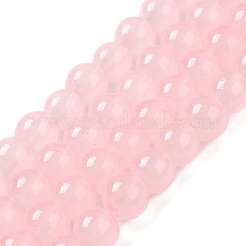 Выпечки окрашены имитация нефрита стекловолокна круглый шарик X1-DGLA-Q021-8mm-45