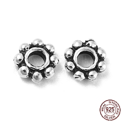 925 Distanzperlen aus Thailand-Sterlingsilber&nbsp;STER-D004-01A-AS