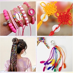 17 пачка ниток мулине из полиэстера 17 цветов OCOR-YW0001-11