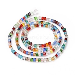 Прозрачные стеклянные бусины&nbsp;X-GLAA-H018-03