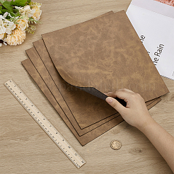 Искусственная кожа pu термоклеевые ткани DIY-WH0622-246A