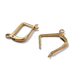 Ионное покрытие (ip) 304 нержавеющая сталь кольцевая фурнитура для сережек STAS-E194-26G-01