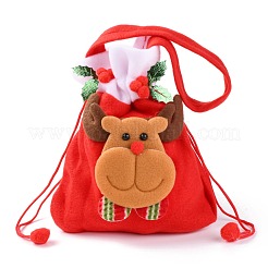 Мешки подарков шнурка ткани&nbsp;AJEW-F052-01