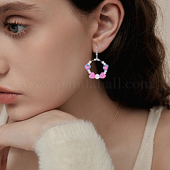 200шт бусины из полимерной глины ручной работы&nbsp;CLAY-PA0001-18