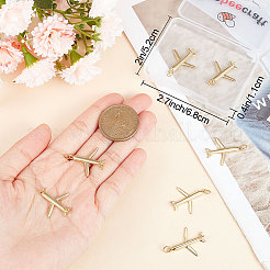 Латунные подвески с покрытием 8шт&nbsp;KK-BBC0005-48