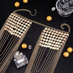 Сплав сексуальный плечевой бюстгальтер цепочка для тела AJEW-WH0314-163KCG