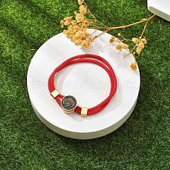 Созвездие нейлоновые шнуры многорядные браслеты BJEW-U016-01B-06