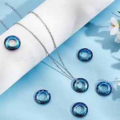 6шт стеклянные подвески&nbsp;GLAA-BBC0001-10C