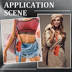 1 комплект кожаных футляров для хранения очков&nbsp;AJEW-CN0002-45E