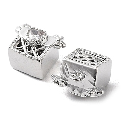 Стойки обшивки латунь микро проложить Циркон подвеску&nbsp;KK-K333-86P