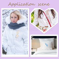 Benecrea 6 шт. 3 цвета цветочная компьютеризированная вышивка ткань утюг на заплатах&nbsp;PATC-BC0001-03