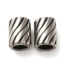 Европейские бусины из нержавеющей стали 304 STAS-A080-29AS