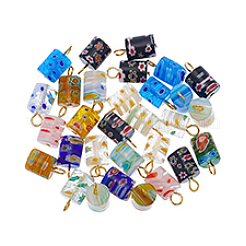 30 шт. подвески из стекла миллефиори PALLOY-PH01834