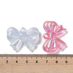 Прозрачные акриловые подвески со светящимся радужным переливающимся покрытием PACR-C007-01