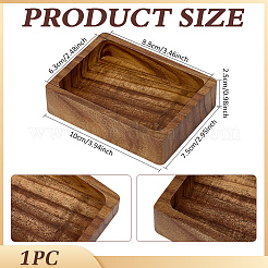 Plateaux de service en bois&nbsp;AJEW-WH0695-024B
