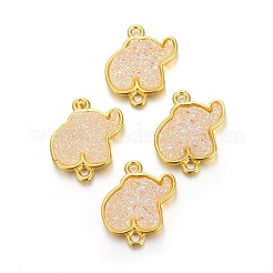 Соединители латунные звенья&nbsp;KK-O117-E