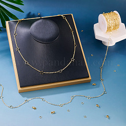 Наборы для самостоятельного изготовления цепочек из латунного кабеля DIY-TA0012-76