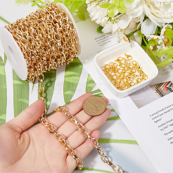 Наборы для самостоятельного изготовления цепочек из оксидированного алюминия&nbsp;DIY-SP0001-87A-G