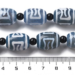 Stile tibetano perline dzi fili&nbsp;G-NH0037-C04-02