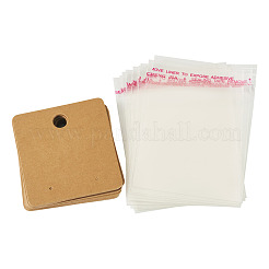 20 Stück Ohrring-Displaykarten aus Papier&nbsp;CDIS-TADJ0002-01F