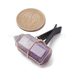 Зажимы для вентиляционных отверстий автомобиля из смешанных драгоценных камней&nbsp;JEWB-BR00141