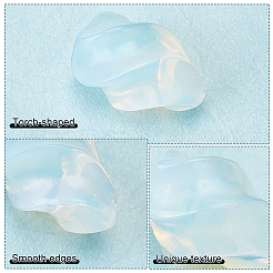 Факел опаловые украшения для витрины DJEW-WH0042-08A-01