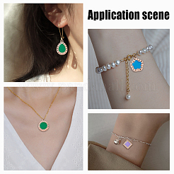 Уф-плакировка акриловые подвески настройки горный хрусталь&nbsp;OACR-SC0001-03LG