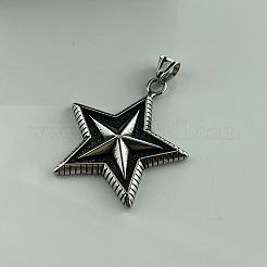 Стильное ожерелье-подвеска в форме звезды в стиле панк из нержавеющей стали 304 унисекс&nbsp;MI2754