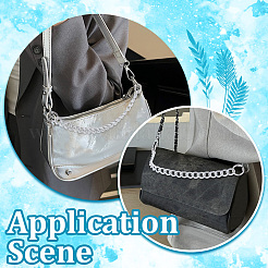 2 шт. сплава цепочки для кошелька-карбана&nbsp;PURS-UN0001-13P