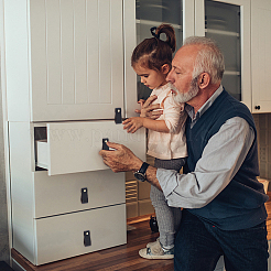 Ручка шкафа из искусственной кожи DIY-WH0258-81A