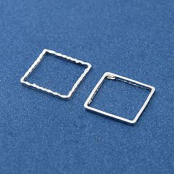 Латунные бусины в оправе KK-M288-01S-D