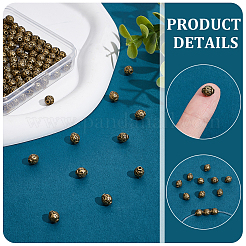 200 шт. бусины из сплава в тибетском стиле&nbsp;TIBEB-PH0005-20AB