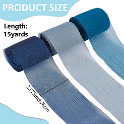 3 рулон полиэстеровых лент 3 цветов OCOR-WR0001-75A