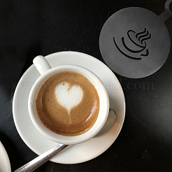 430 форм для кофе латте арт из нержавеющей стали AJEW-WH0038-40B