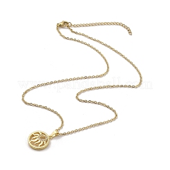 Collares colgantes de acero inoxidable 304&nbsp;NJEW-U002-07G