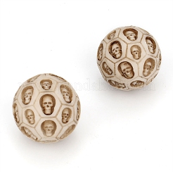 Bola de masaje de resina de calavera&nbsp;PW-WG49456-01