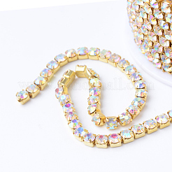 Catene strass in ottone&nbsp;CHC-T001-SS12-02C