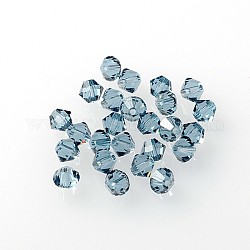 Austrian Crystal Beads, 5301, Faceted Bicone, 217_Indian Sapphire, 4x4mm, Hole: 4mm