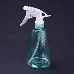 (defekter Restpostenverkauf), transparente wiederverwendbare leere Sprühflaschen aus PP-Kunststoff, Spritzflaschen mit feinem Nebel, zur Reinigung von Gartenpflanzen Friseursalon, grün, 21.2 cm