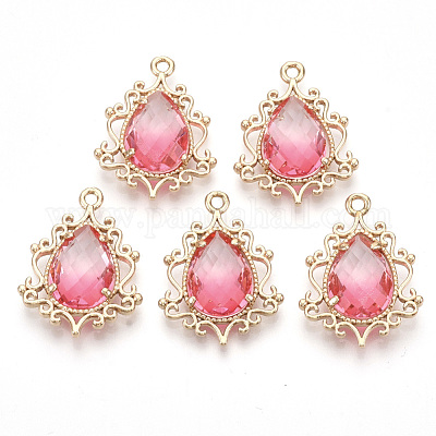 Золотые тона латунные подвески X-GLAA-R212-03H-1